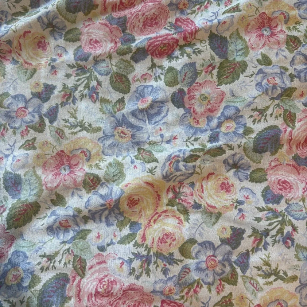 Vtg RARE Laura Ashley Sycamore Quartet Rose Floral Comforter Cottagecore USA